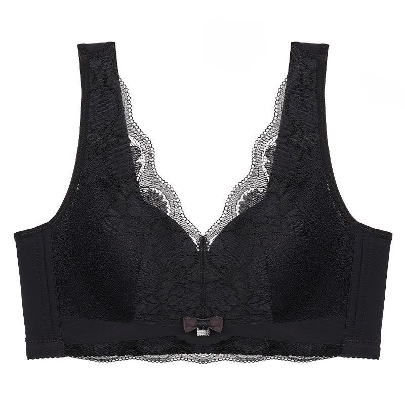 Beautiful Back Without Steel Ring Light and Comfortable Gather Side Put on The Support Adjust The Chest Shape, Medium Thick Cup Thin Sexy Bra