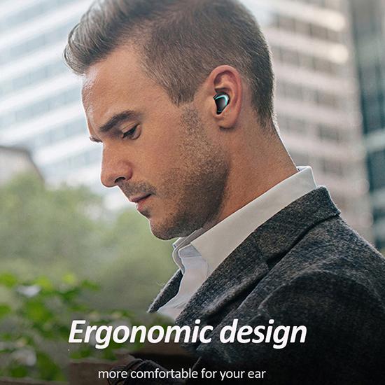 Waterproof 5.0 Earphones Bluetooth Mini HIFI TWS Earbuds Wireless Headphones Noise Reduction Headset