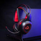 USB Interface Headset with Microphone Computer Gaming Headset Online Learning Headset