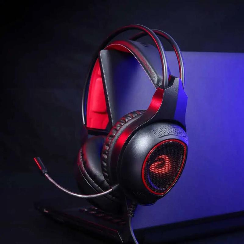 USB Interface Headset with Microphone Computer Gaming Headset Online Learning Headset