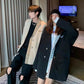 Thin Men's Casual Suits Loose Ruffian Handsome Single-piece Casual Slim Tops Single-piece Long-sleeved Warm Jackets Men's Short Jackets