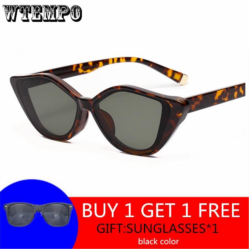 Fashion Cat Eye Sunglasses Women Brand Designer Vintage Ladies Sun Glasses Men Black Eyeglasses UV40