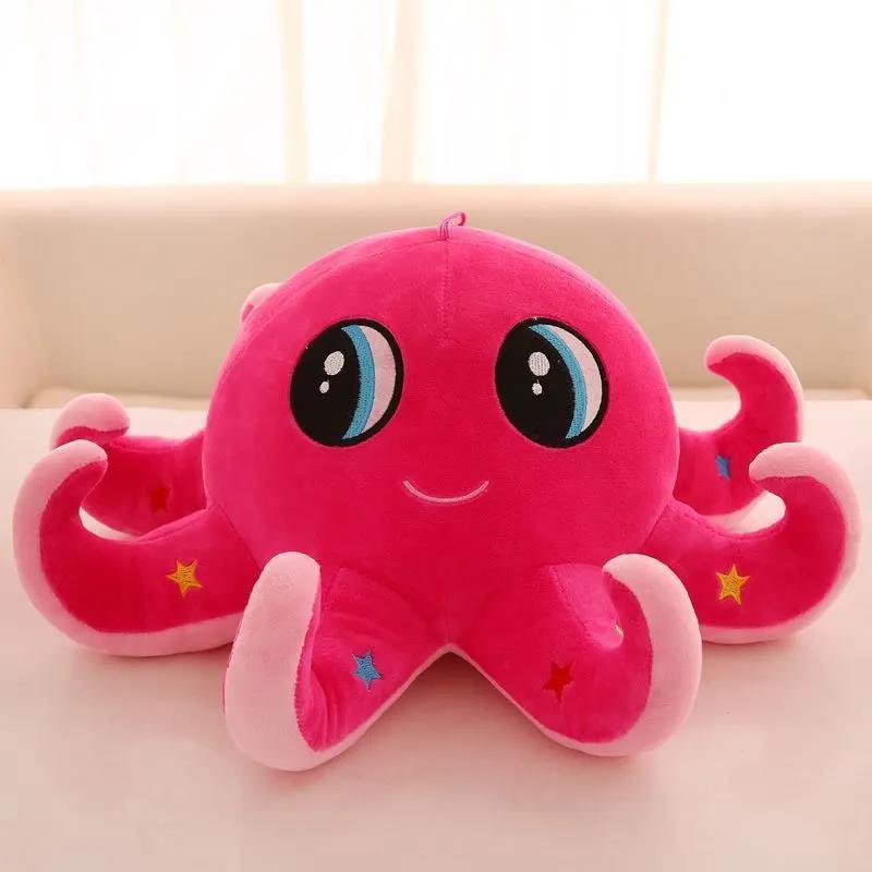 Children's Plush Toys Lovely Octopus Doll Plush Toy Marine Animal Plush Doll Pillow Cushion Children Doll Birthday Gifts Xmas Gift Party Decor