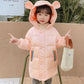 Girls' Down Jacket Mid-length Windproof and Warm Thick Winter Jacket