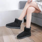 Winter Snow Boots Women Thick Velvet Non-slip Short Tube Warm Boots Classic Suede Women's Shoes Short Boots Non-slip