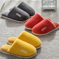 Autumn and Winter Pure Cotton Slippers Indoor Non-slip Soft-soled Shoes Warm Simple Plush Cotton Shoes