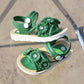 Girls Sandals In Summer Soft Sole Flat Beach Light Sandals Anti-slip Flowers Decoration Casual Princess Sandals
