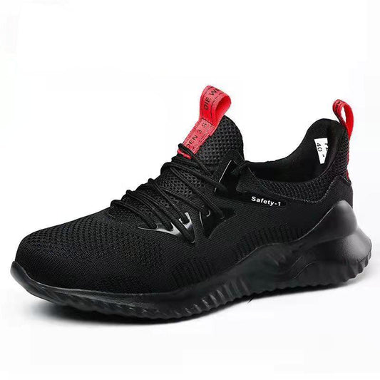 Safety Work Boots for Men Steel Toe Boots Puncture-proof Protective Construction Work Sneakers