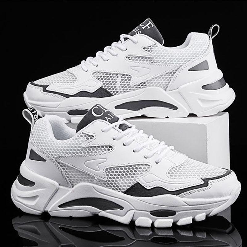 Men's Shoes Spring Wild Youth Casual Shoes Sports Trend Boys Net Red Daddy Shoes Men