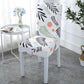 2/4/6 Pcs  Printed Stretch Chair Cover Big Elastic Seat Chair Covers Office Chair Slipcovers Restaurant Banquet Hotel Home Decoration