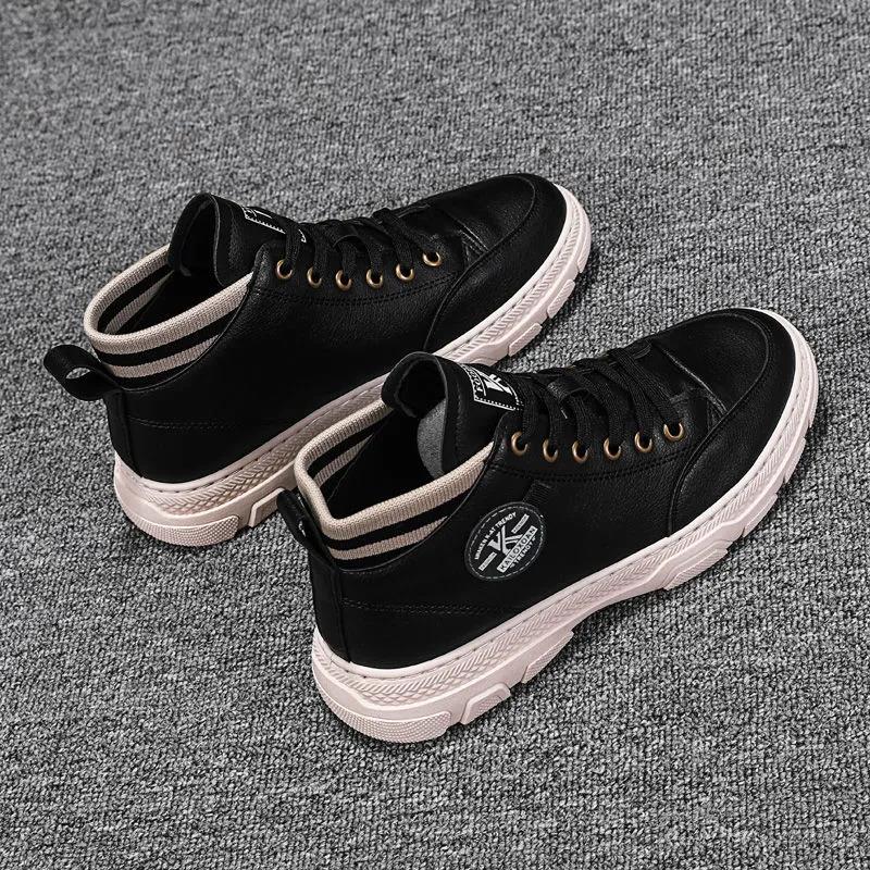 High-top Men's British Style Martin Boots Tooling Tide Boots Non-slip Hiking Men's Shoes