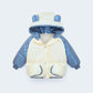 Winter Children's Down Jacket White Duck Down Wash-free Thickened Small Ears Boys and Girls Middle and Small Children Baby Warm Jacket