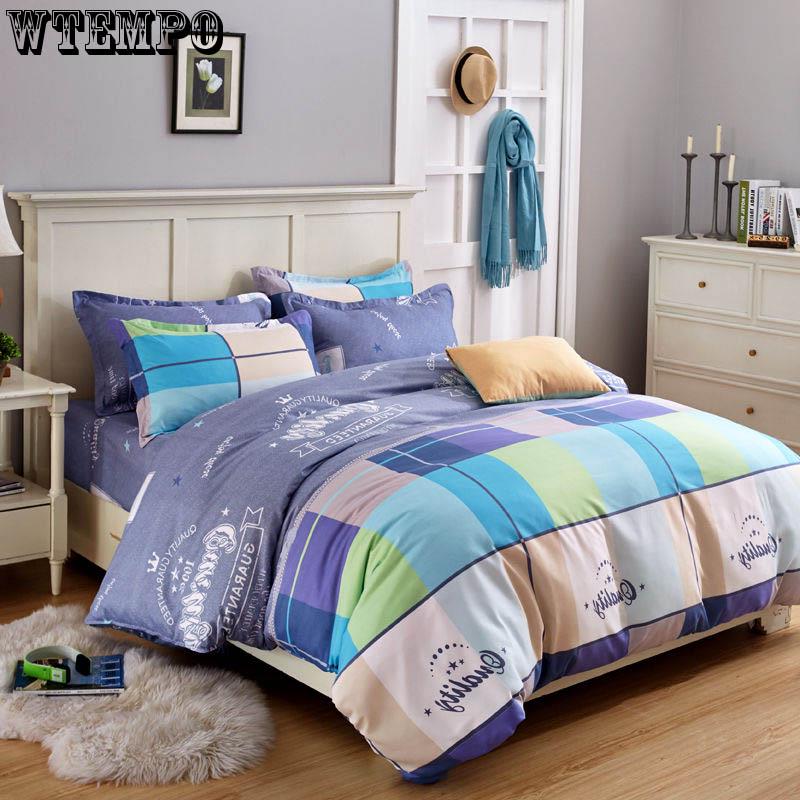 Home Textiles Comfortable Breathable Covers Sheets Pillow Cases 4pcs