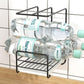 Kitchen Removable Rag Rack Sponge Holder Sink Organizer Multipurpose Shelf Countertop Wall Hanging Drain Rack Dish Cloth Storage Rack Sink Sink Shelf