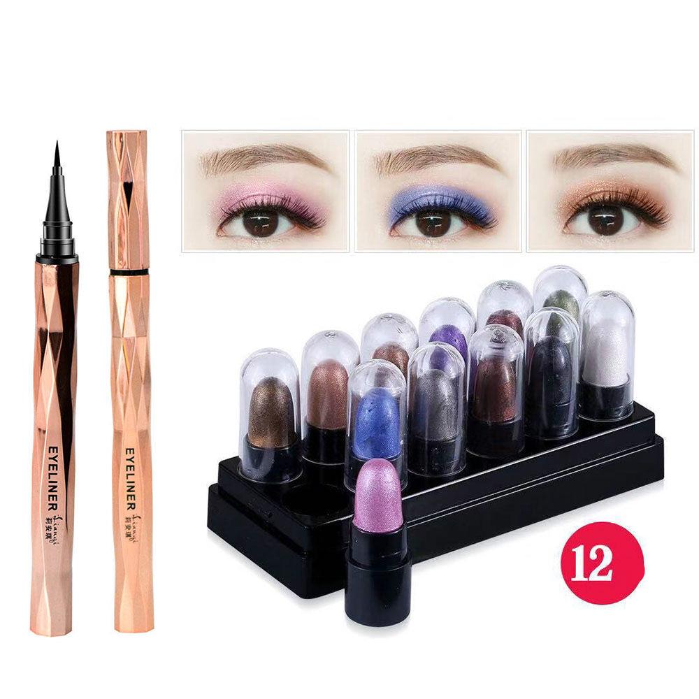 Meteor Stellar Eyeliner  Durable Waterproof and Sweatproof, Does Not Stain, and Does Not Discolor