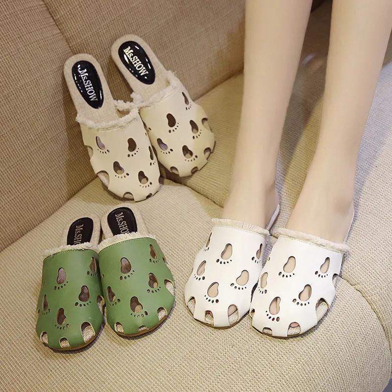 Slippers Summer Women Slippers Korean Fashion Slippers Cartoon Sandals Student Slippers Sandals