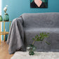 Full Cover Non-Slip Sofa Knitted Blanket Simple Style Cotton Thread Sofa Cover Protective Cover Bedspread Casual Wall Tapestry