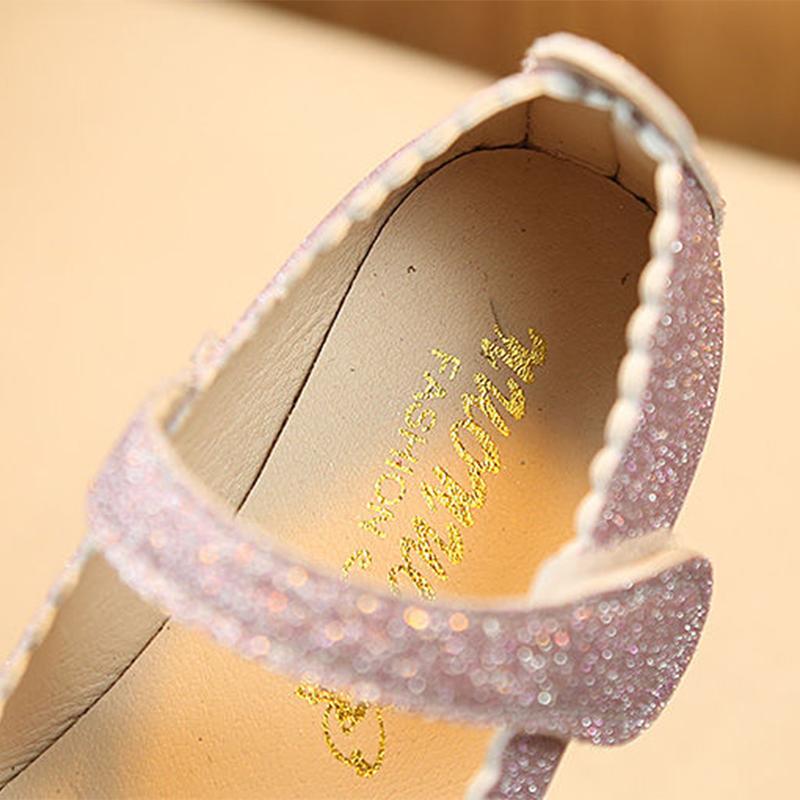Kids Leather Shoes Girls Wedding Dress Shoes Children Princess Bowtie Dance Shoes for Girls Casual Shoes Flat Sandals