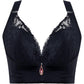 Large Size Thin Bra Fat Lady 100KG Gathered Breasts To Prevent Sagging and Support Underwear