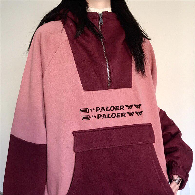 Hoodies Women Cartoon Ears Cute Hooded Long Sleeve Sweatshirt Autumn Winter Plus Velet Pullover