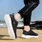 Men's Hollow Mesh Breathable Sneakers Lightweight Casual Non-Slip Sneaker Shoes
