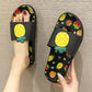 Slippers Women Summer Outing Non-slip Korean Cartoon Cute Home Slippers Soft Bottom Comfortable Shoes Women