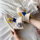 Color-blocking Snow Boots Women's Autumn and Winter Plus Velvet Cotton Shoes Thick-soled Waterproof Non-slip Short Boots