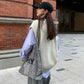 One-piece Retro Casual Simple Style Knitted Vest Sweater Women's Round Neck Thin Sweater Loose Casual All-match Sweater Vest