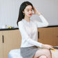 Small Short Knit Bottoming Shirt Women's Slim Fit Inner Pullover V-neck Sweater