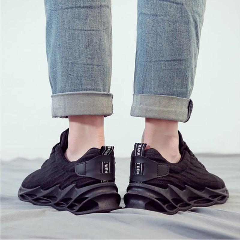 Spring and Summer Flying Woven Mesh Shoes Sneakers Men's Students Casual Breathable Running Shoes