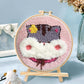 DIY Handmade Material Package Unstitched Without Stand Poke Poke Le Suit Handmade Embroidery