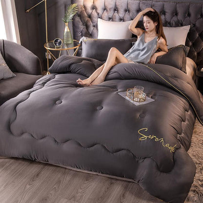 Student Dormitory Winter Quilt Spring and Autumn Quilt Core Four Seasons Universal Household Quilt Air-conditioning Quilt