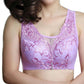 Women Beautiful Back Large Size Bra Without Steel Ring Thin Sexy Full Cup Vest Style Gather Breathable Fashion Bra