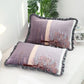 Crystal Velvet Pillowcase Quilted Cotton Warm Lace Pillowcase A Pair of Printed Suede Pillow Core Short Plush Pillow Set