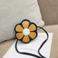 Children's Flower Bag Cute Princess Bag Bucket Bag Crossbody Bags Cute Small Mini PU Bag Girl Student Outing Trip