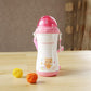 300ml Children 'S Plastic Feeding Cup Baby Portable Feeding Bottle With Straw Leak Proof Dura