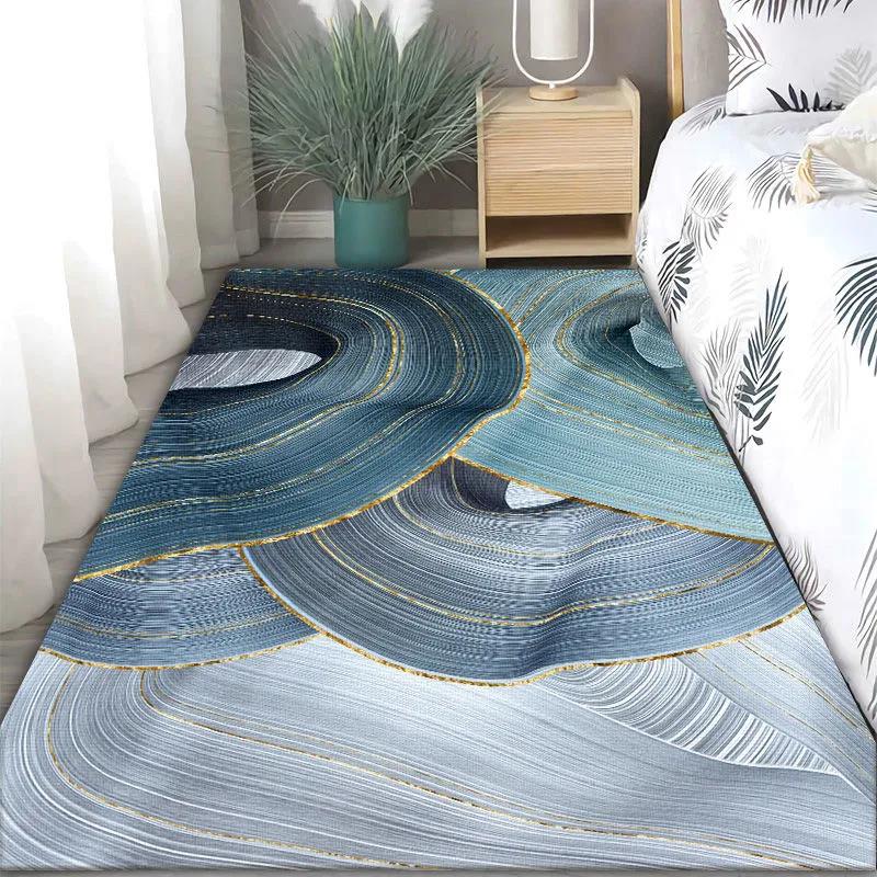 Modern Minimalist Carpet Bedroom Bedside Blanket Household Area Non-slip and Dirt-resistant Mat