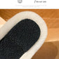 Hairy Slippers Women's Flat-bottom Non-slip Slip-on Slippers Outer Wear Thick-soled Cotton Slippers Home Warm Cotton Slippers