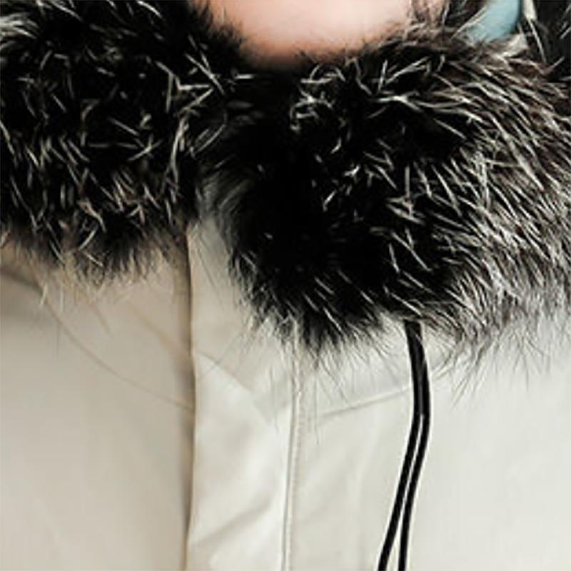 Large Size Men's Plus Velvet Thick Mid-length Cotton Coat Men's Autumn Warm Jacket Trend