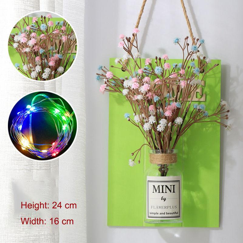 Creative Wall Hanging Living Room Wall Flower Wall Indoor Wall Hanging Wall Decoration Small Pendant Bedroom Room