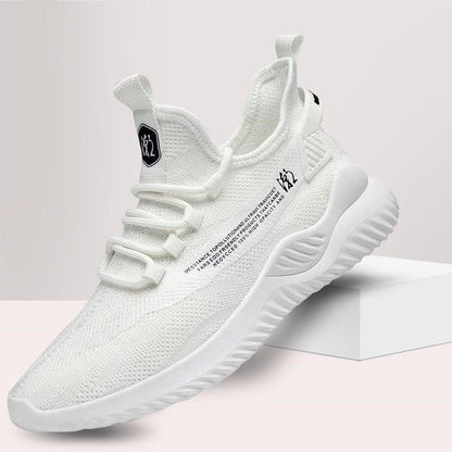 Men Sneakers Spring Summer Mesh Breathable Lace Up Men Shoes No-slip Casual Sports Running Shoes Men