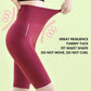 High-waisted Nude Yoga Fitness Sports Pants Women's Hip-lifting Abdomen Shaping Tight Elastic Running Outwear Shorts Summer Leggings