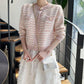 Women's Knitted Jacket Spring and Autumn Single-breasted Short Cardigan Jacket Women's Sweater Coat