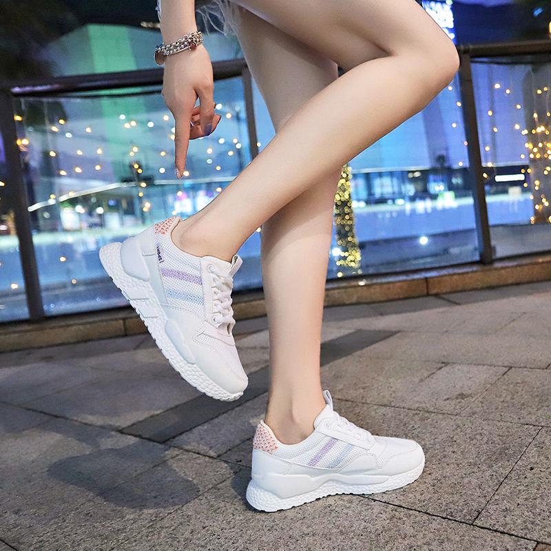 White Sport Women Running Shoes Sneakers Scarpe Donna Zapatillas De Mujer Deportiva 2019 Buty Sportowe Damskie