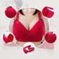 Women's Underwear  Thin Breathable Bra Without Steel Ring Gather Sexy Bra Micro-adjustable Lace Pendant Women's Underwear