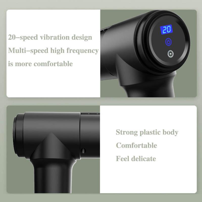 Shollery Gun Massage Gun Cervical Massager Electric Massager Body Waist Pain Pain Neck Film Gun Stovepipe