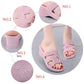 Summer Outdoor High-heeled Sandals and Slippers Plastic Non-slip Home Bathroom Slippers Thick-soled Ladies Beach Shoes Outer Wear