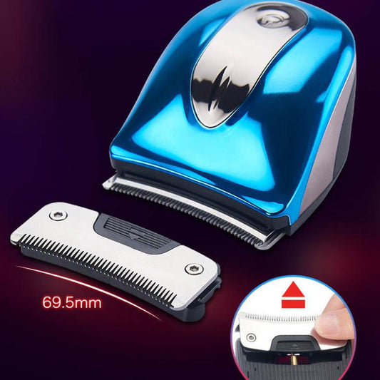 Home Self-service Hair Clipper Men's Inch Head Shaved Head Artifact Electric Clipper Waterproof Electric Hair Pusher