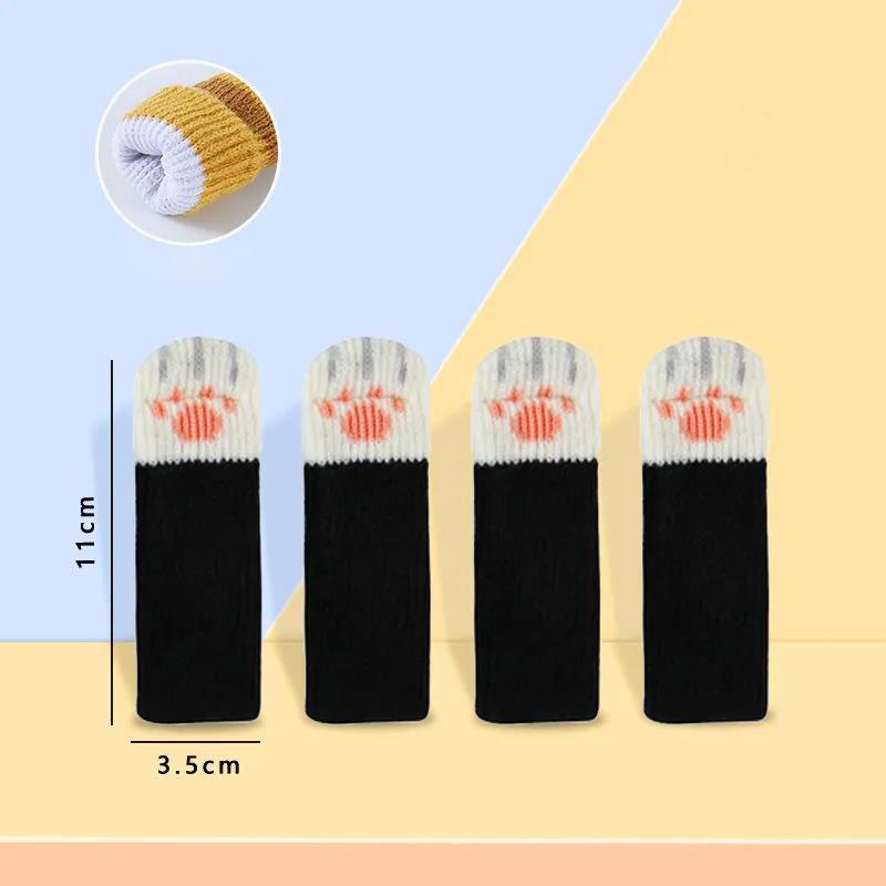 Double-layer Thickened Chair Foot Cover Table and Chair Foot Pad Mute Wear-resistant Table Leg Table Foot Pad Chair Foot Stool Leg Protective Cover