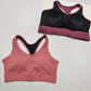 Ladies Sports Bra Zipper Shockproof Breathable Fitness Vest Running Yoga Top